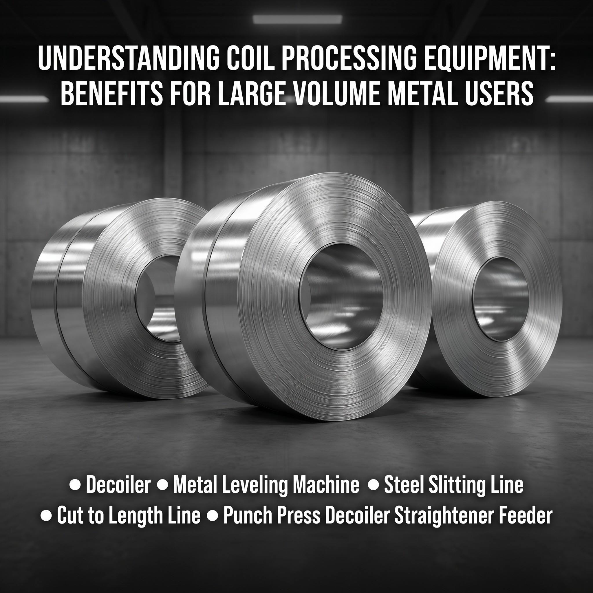 Understanding Coil Processing Equipment: Benefits for Large Volume Metal Users
