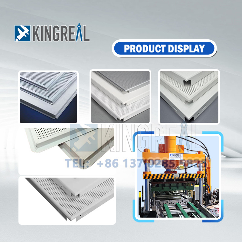 Full Auto 60X60CM Square Metal Ceiling Tile Production Line