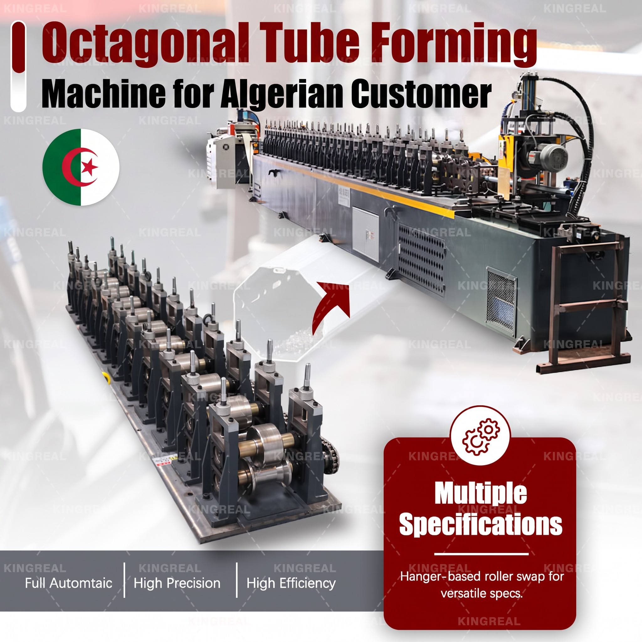 octagonal tube forming machine octagonal tube forming machine