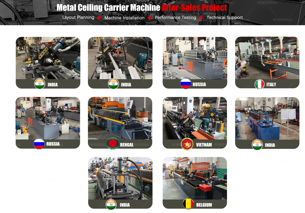 Metal Ceiling Carrier Machine