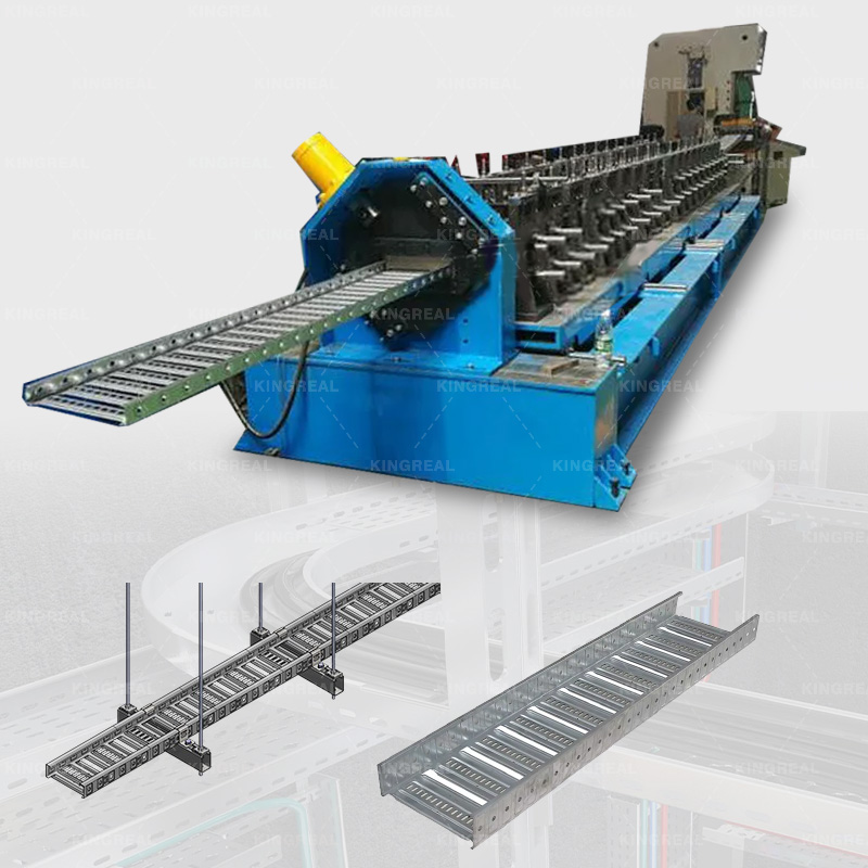 Cable Tray Ladder Roll Forming Machine