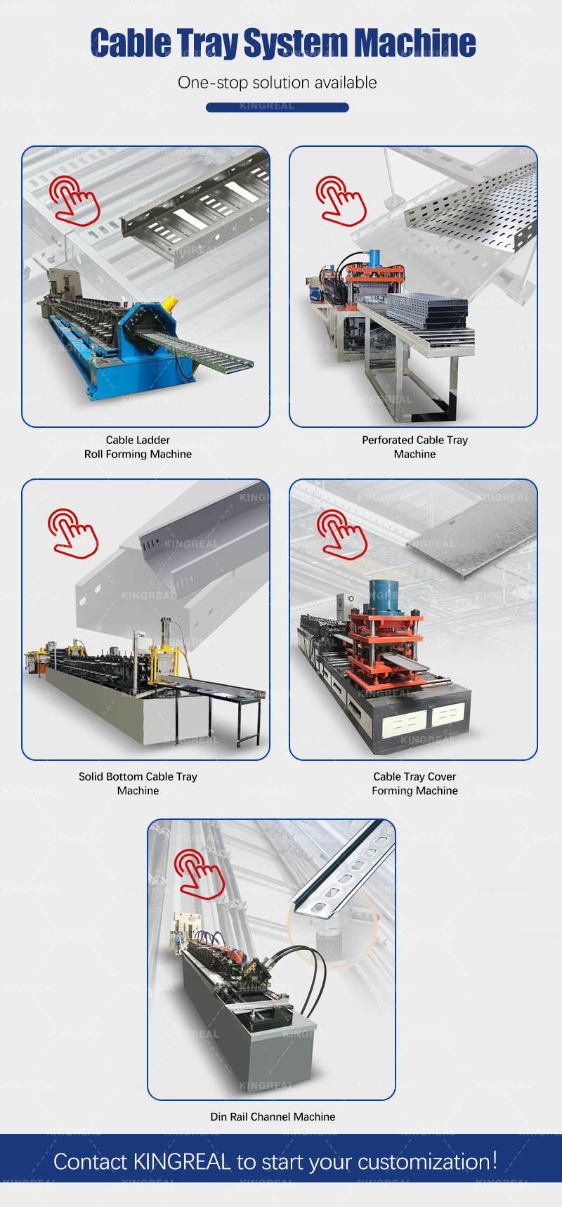 cable tray machine