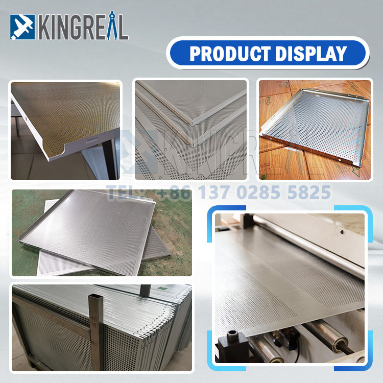 Metal Ceiling Tile Perforated Production Line