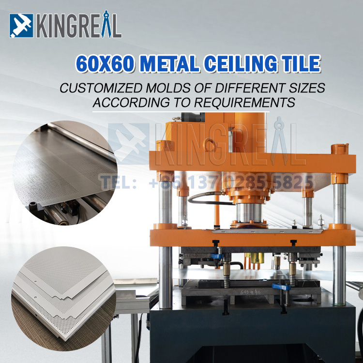 Metal Ceiling Tile Perforated Production Line