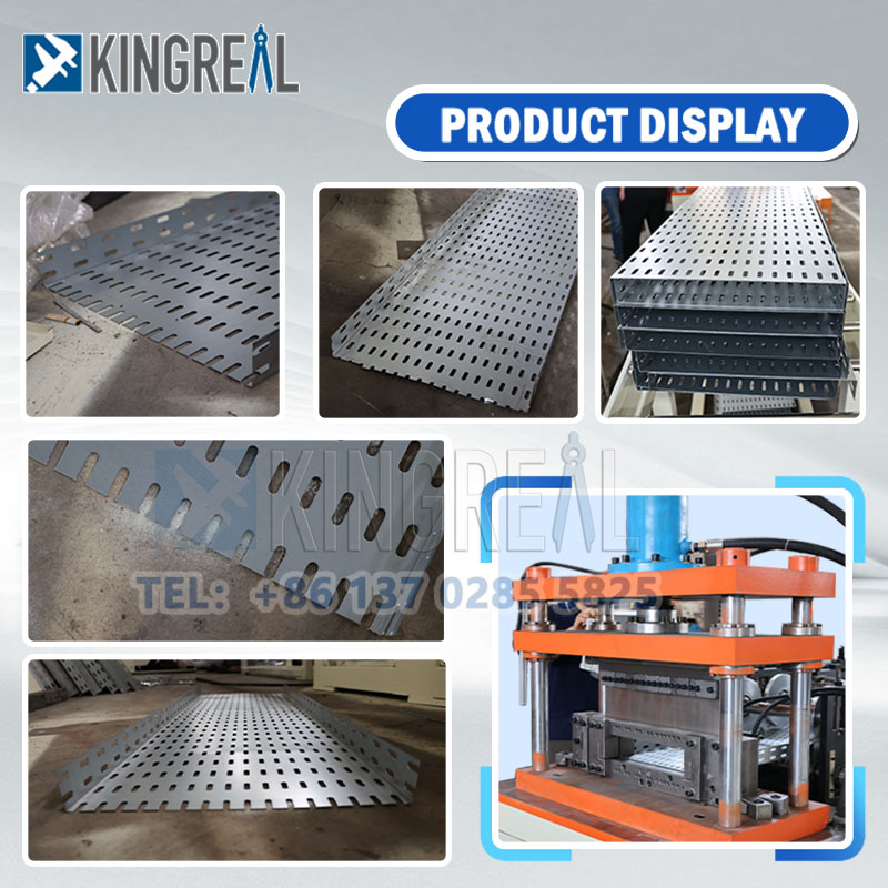 Metal Cable Tray Roll Forming Machine