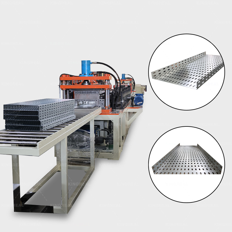 Metal Cable Tray Roll Forming Machine
