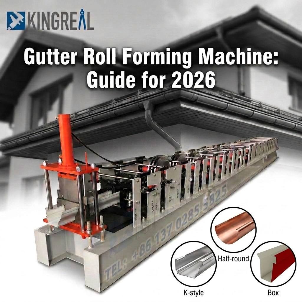 Gutter Roll Forming Machine: Guide for 2026 Gutter Roll Forming Machine: Guide for 2026