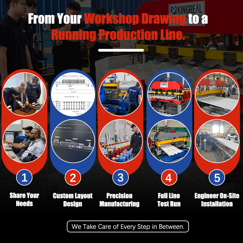 corrugated metal roofing machine