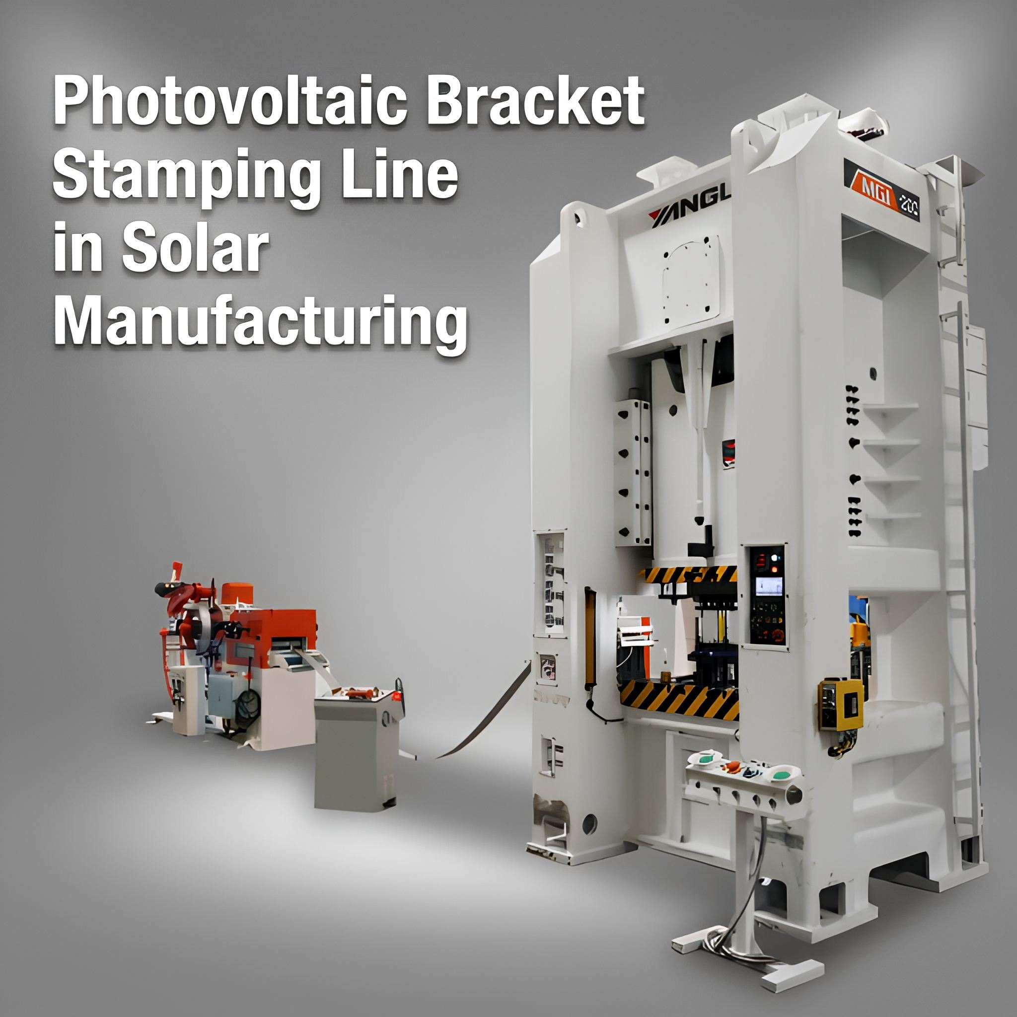Photovoltaic Bracket Stamping Line in Solar Manufacturing