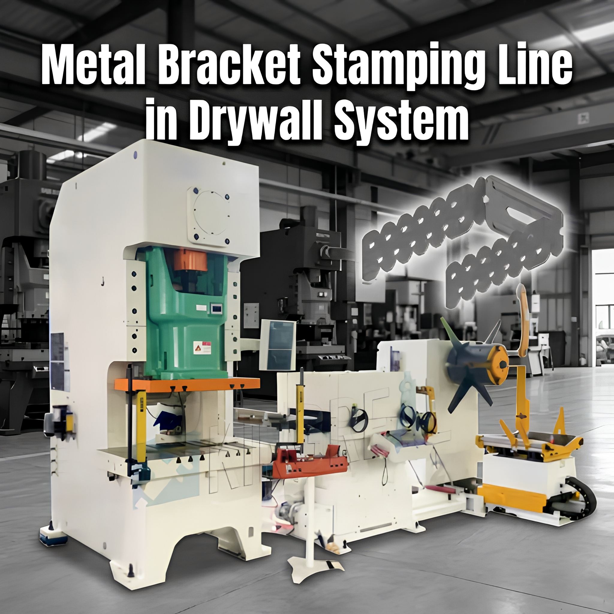Metal Bracket Stamping Line in Drywall System