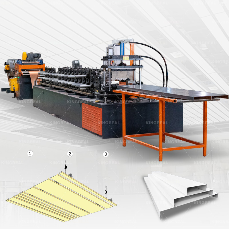 Metal Linear Strip Ceiling Making Machine