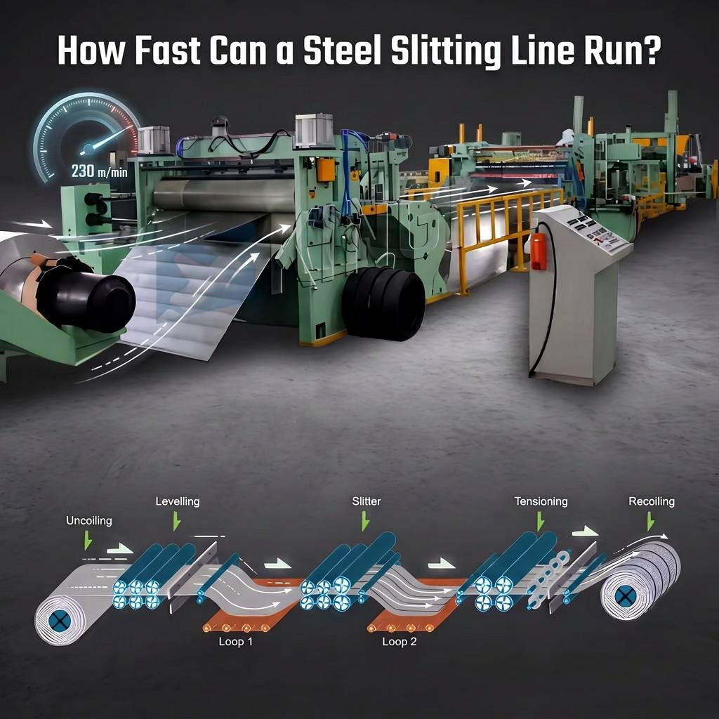 How Fast Can a Steel Slitting Line Run?