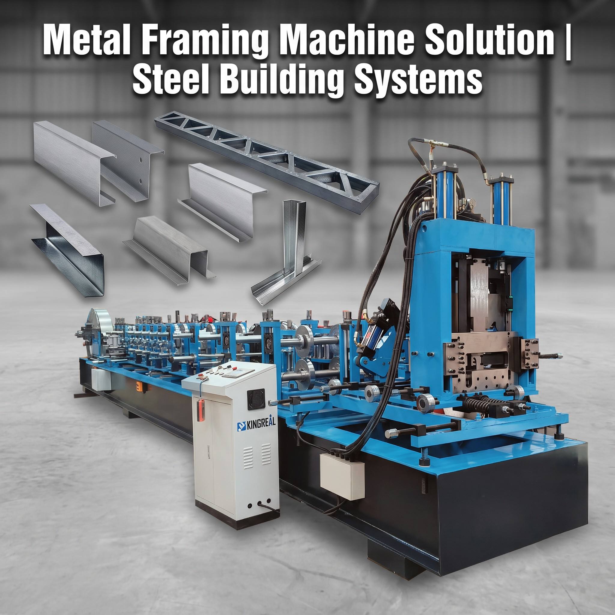 Metal Framing Machine Solution|Steel Building Systems