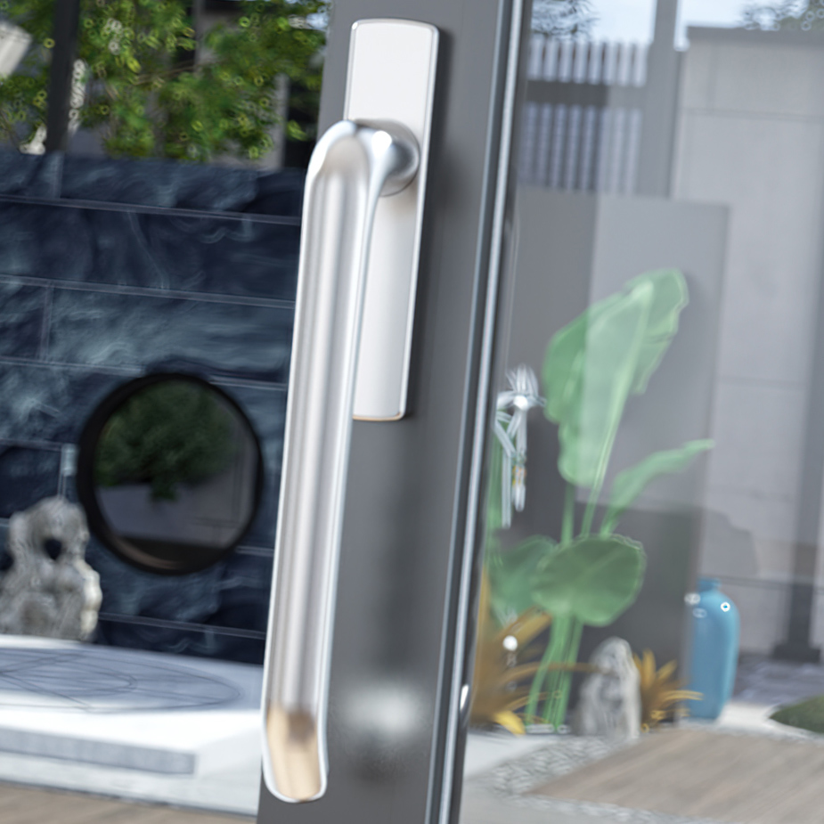 Lifting sliding glass door