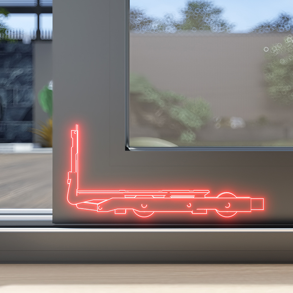 Lifting sliding door