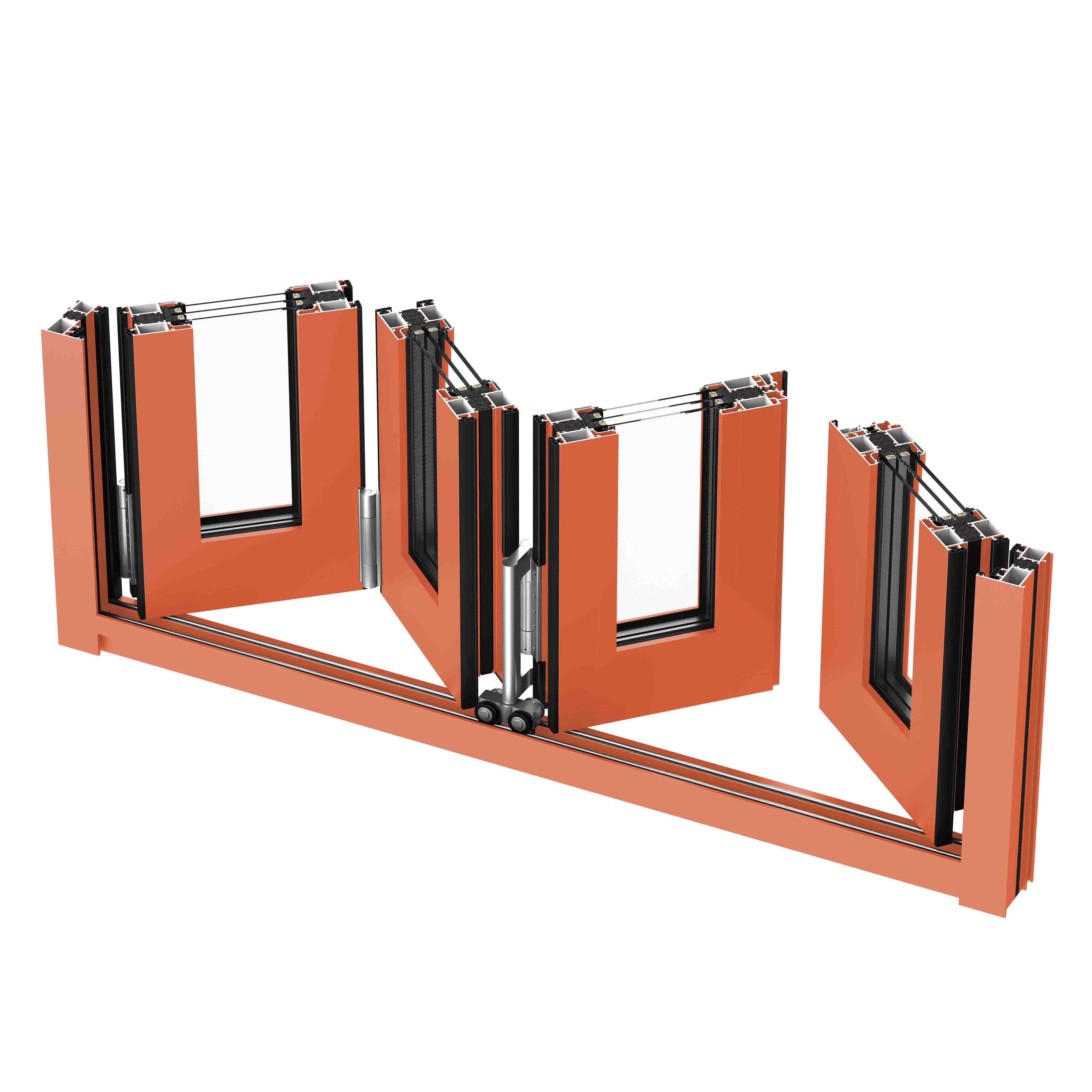 Aluminum Bi-folding Door