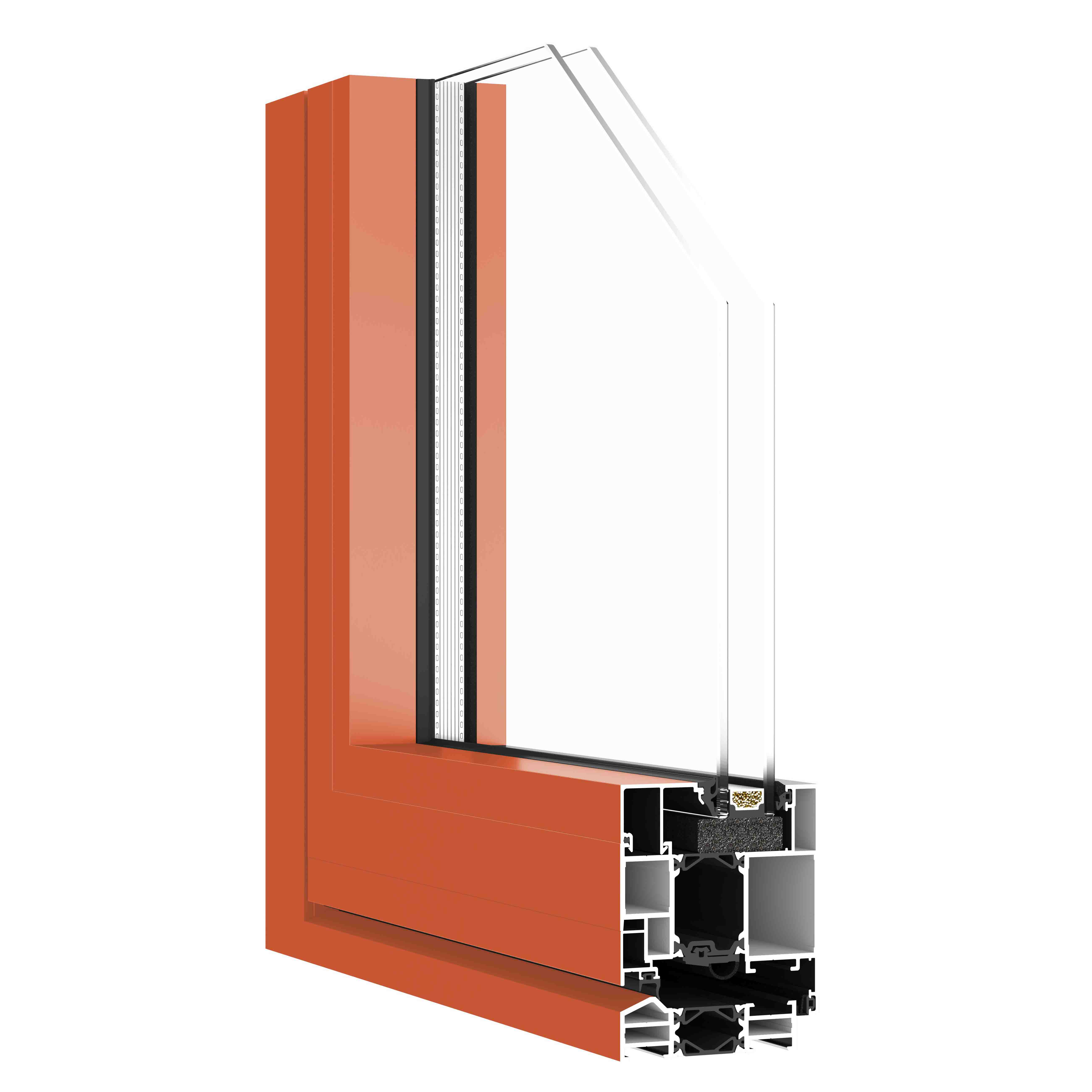 Slim Frame Outward Opening Door