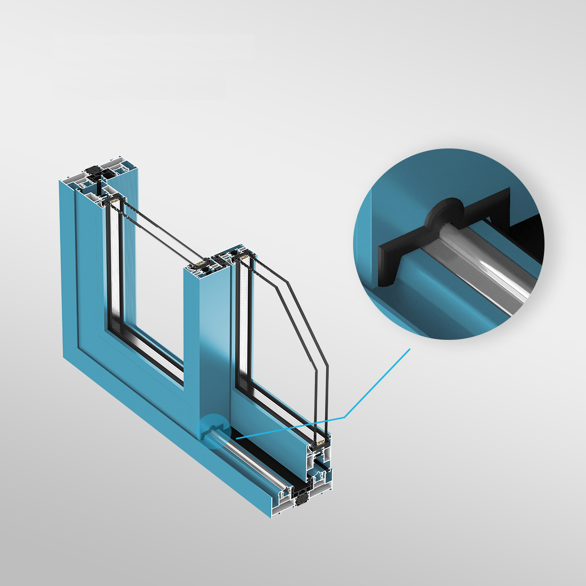 Aluminium Sliding Patio door