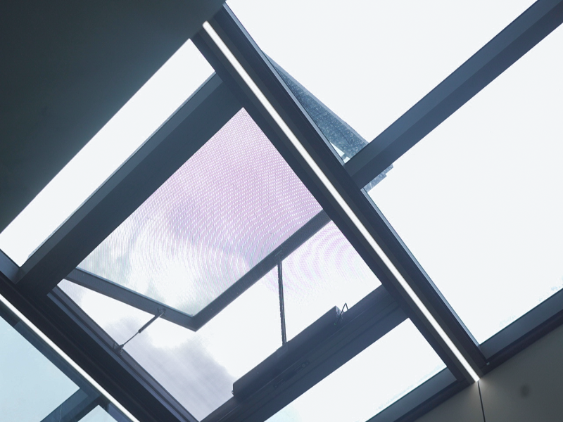 Electric Remote Control Aluminum Windows