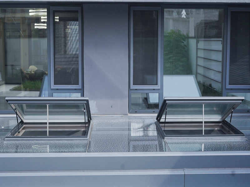 Electric Remote Control Aluminum Windows