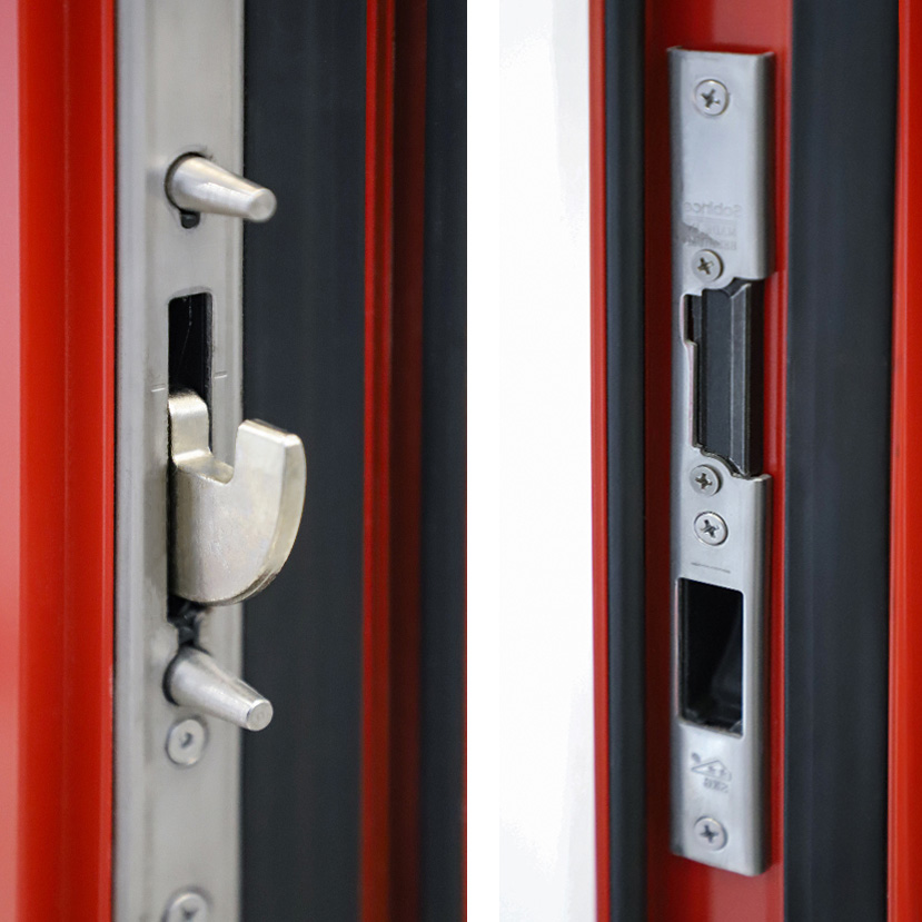 aluminium pivot door