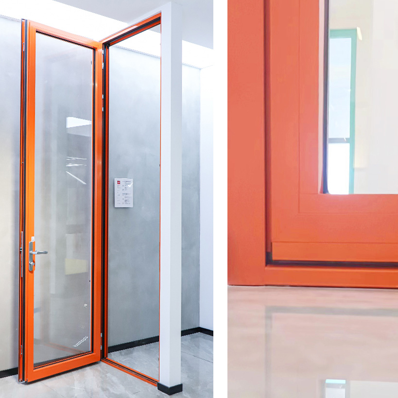 outward opening door