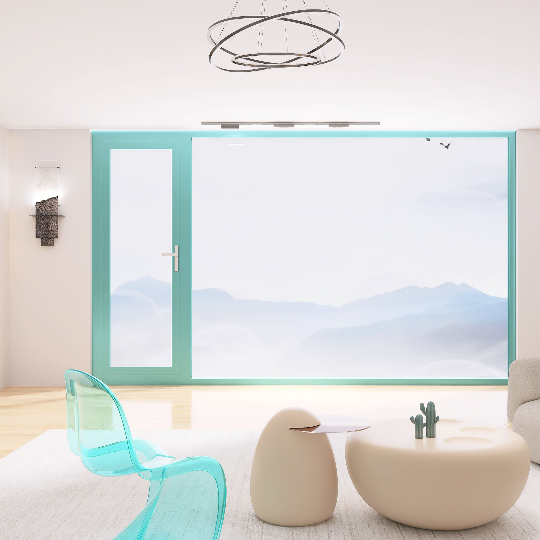 aluminium frame glass door