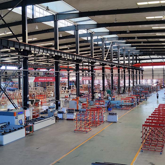 GREBORN Aluminum Doors and Windows Production Workshop