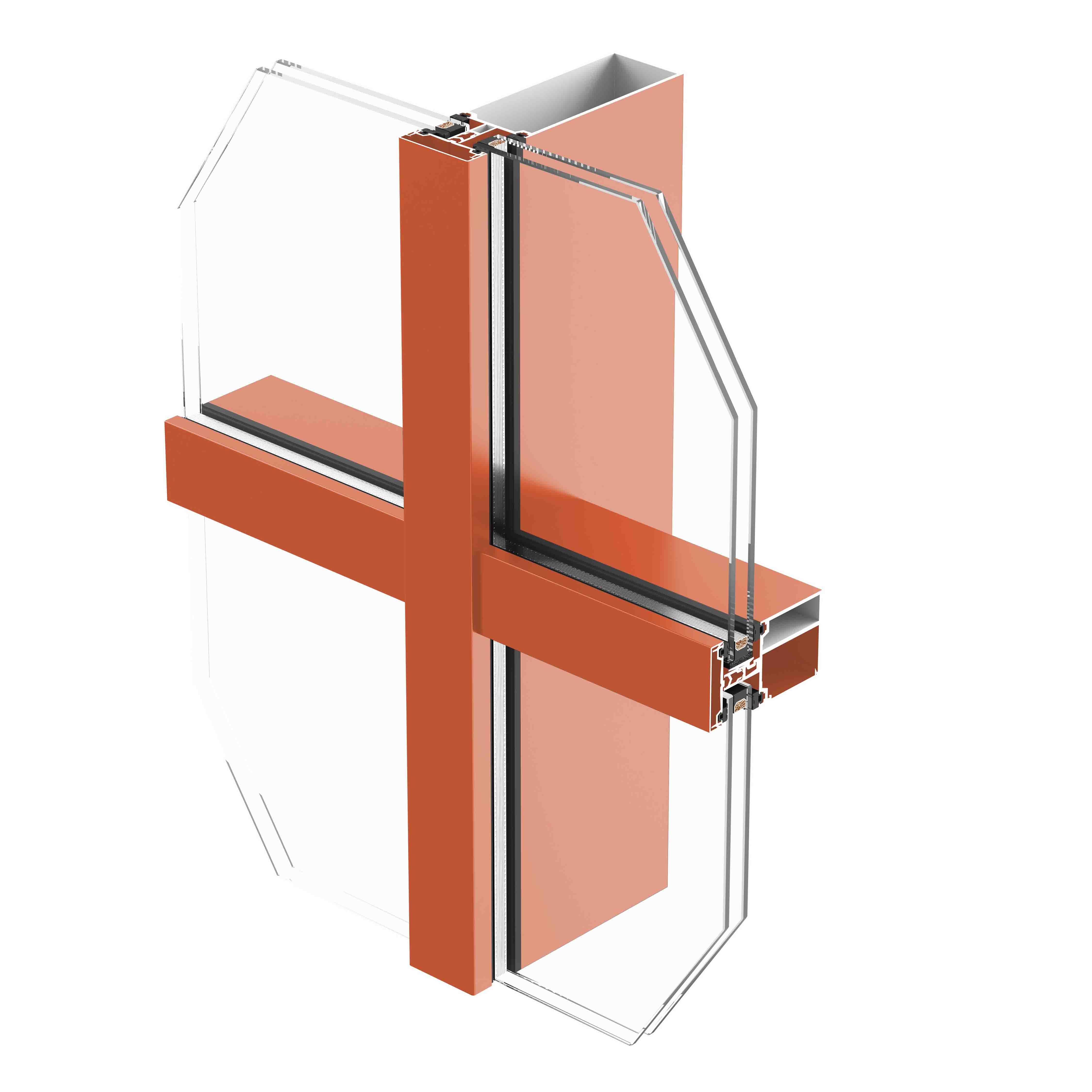 Frame Glass Curtain Wall