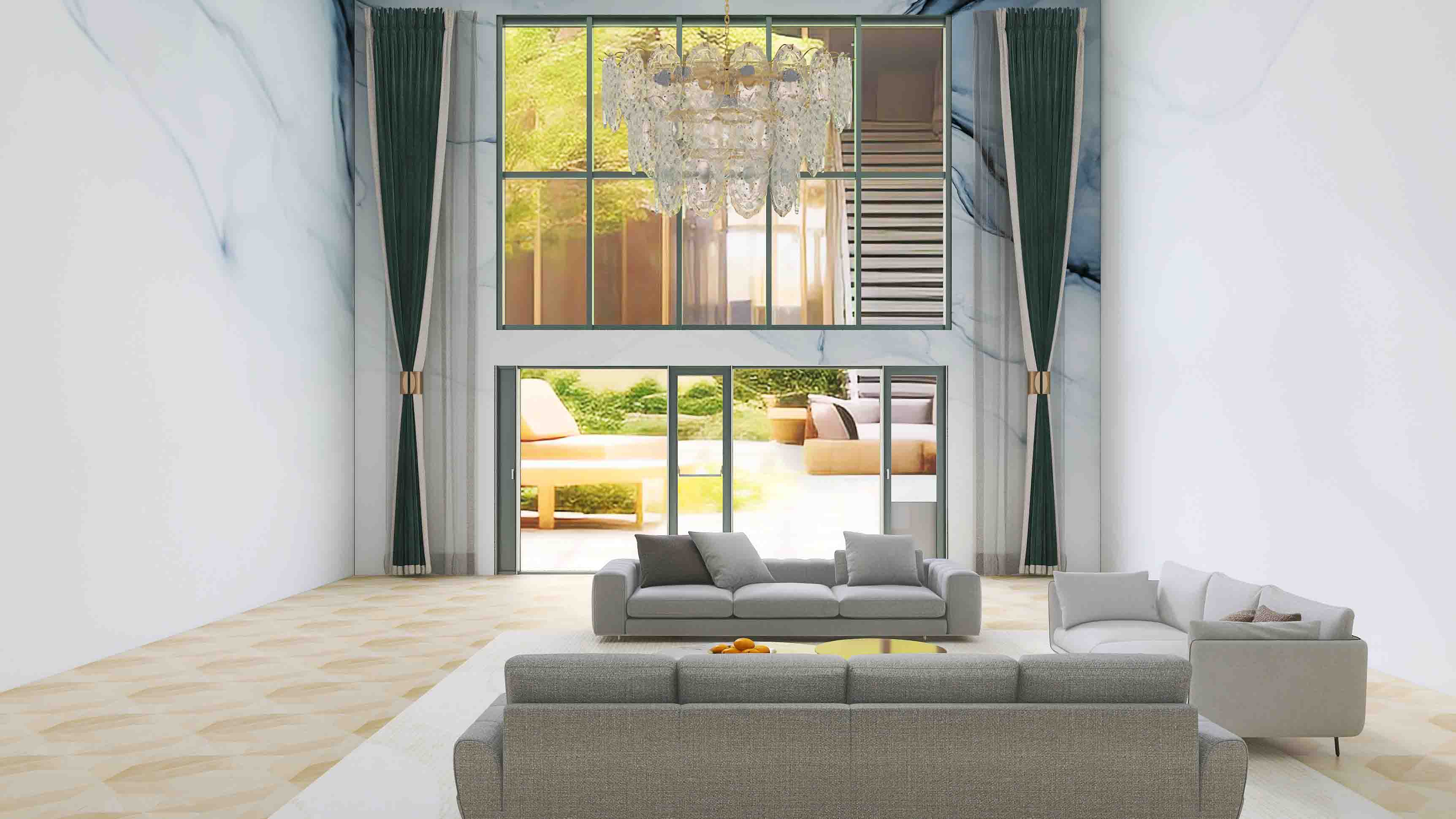 minimal curtain wall