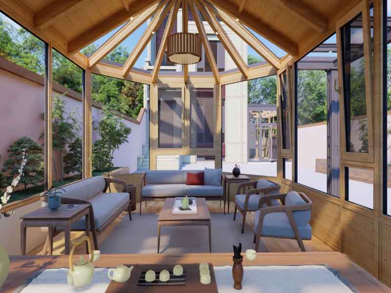 Greborn Sunroom: Convenient and worry-free choice