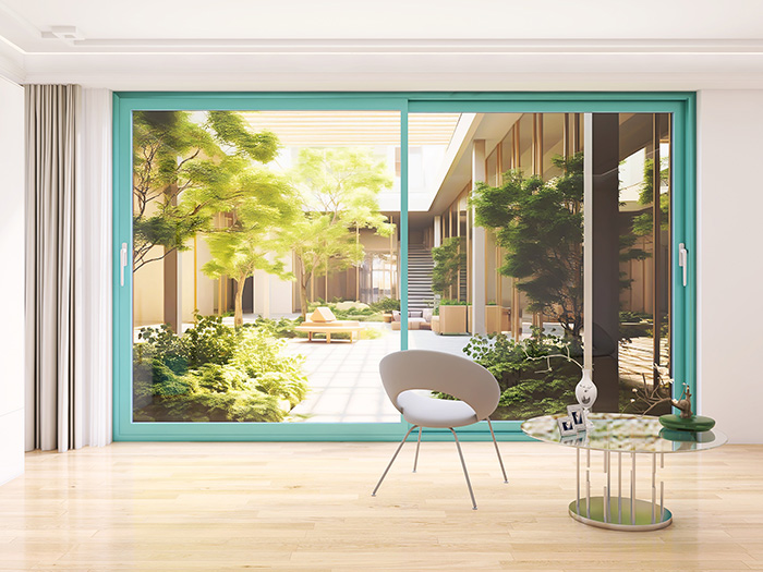 Greborn W135 aluminum frame sliding door：Simple life starts here!