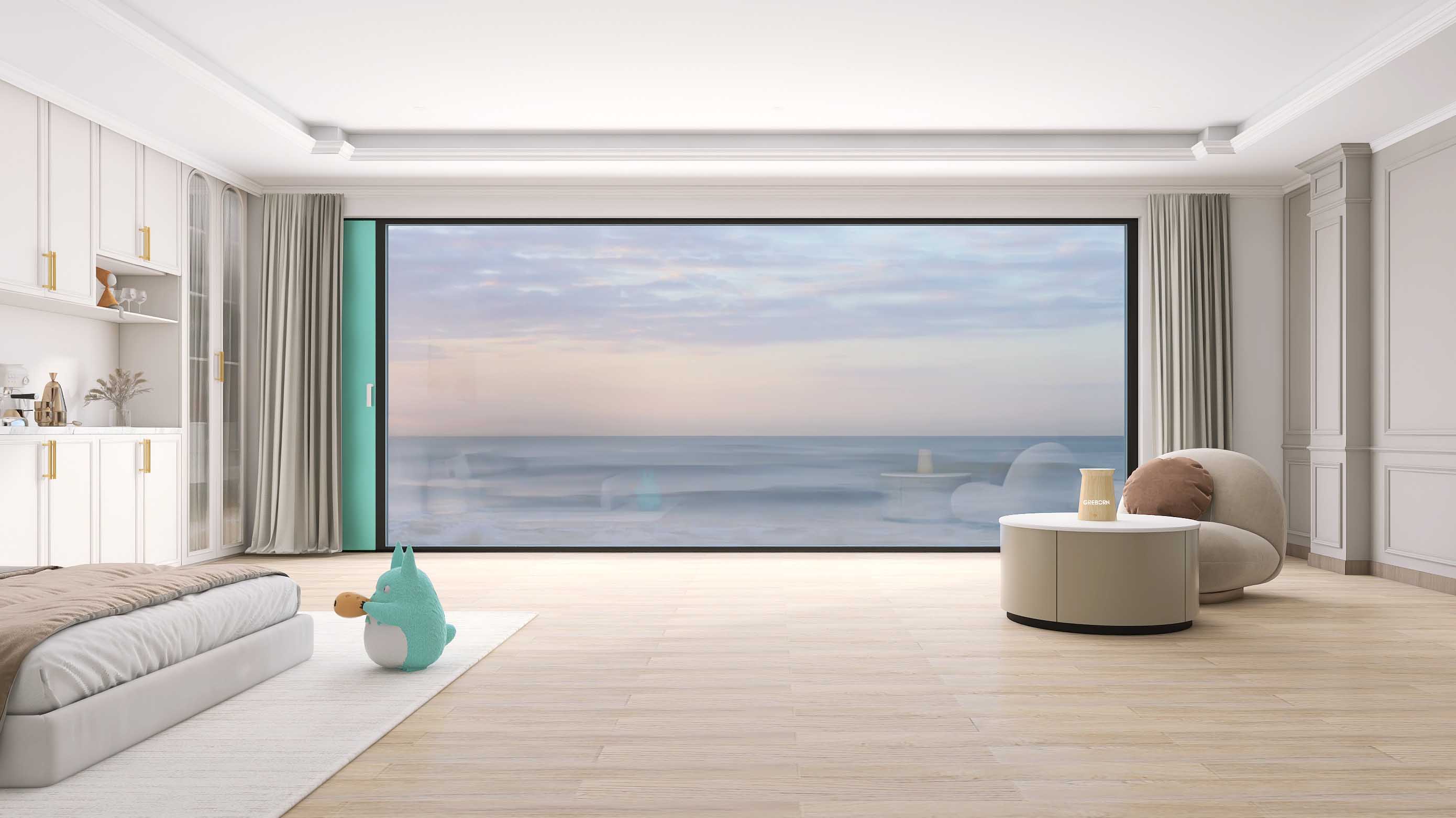 micro ventilation aluminum windows