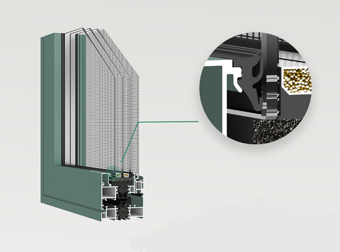 Why Choose Insulation Aluminum Window Screen Integrated