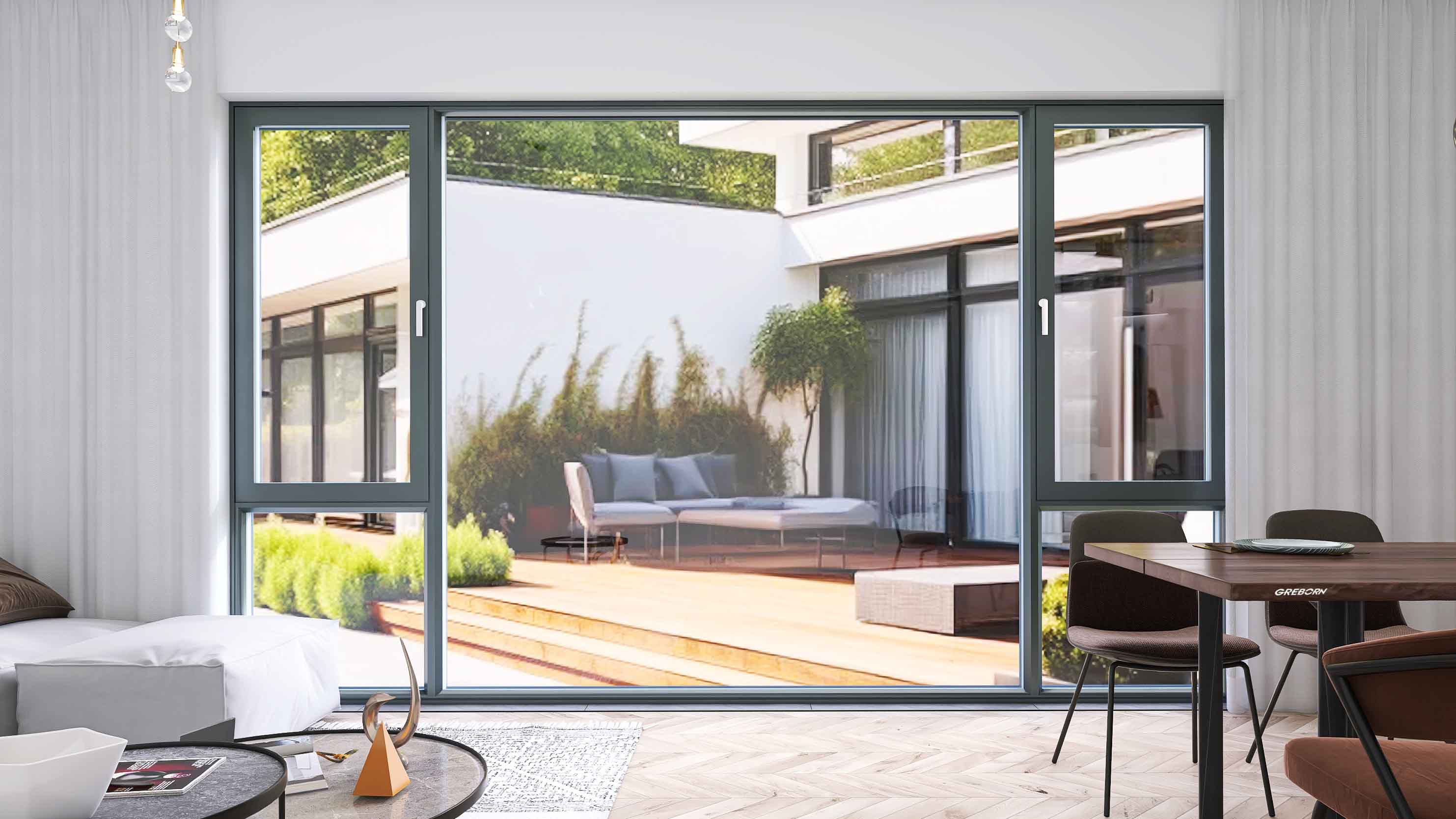 Aluminum Casement Windows