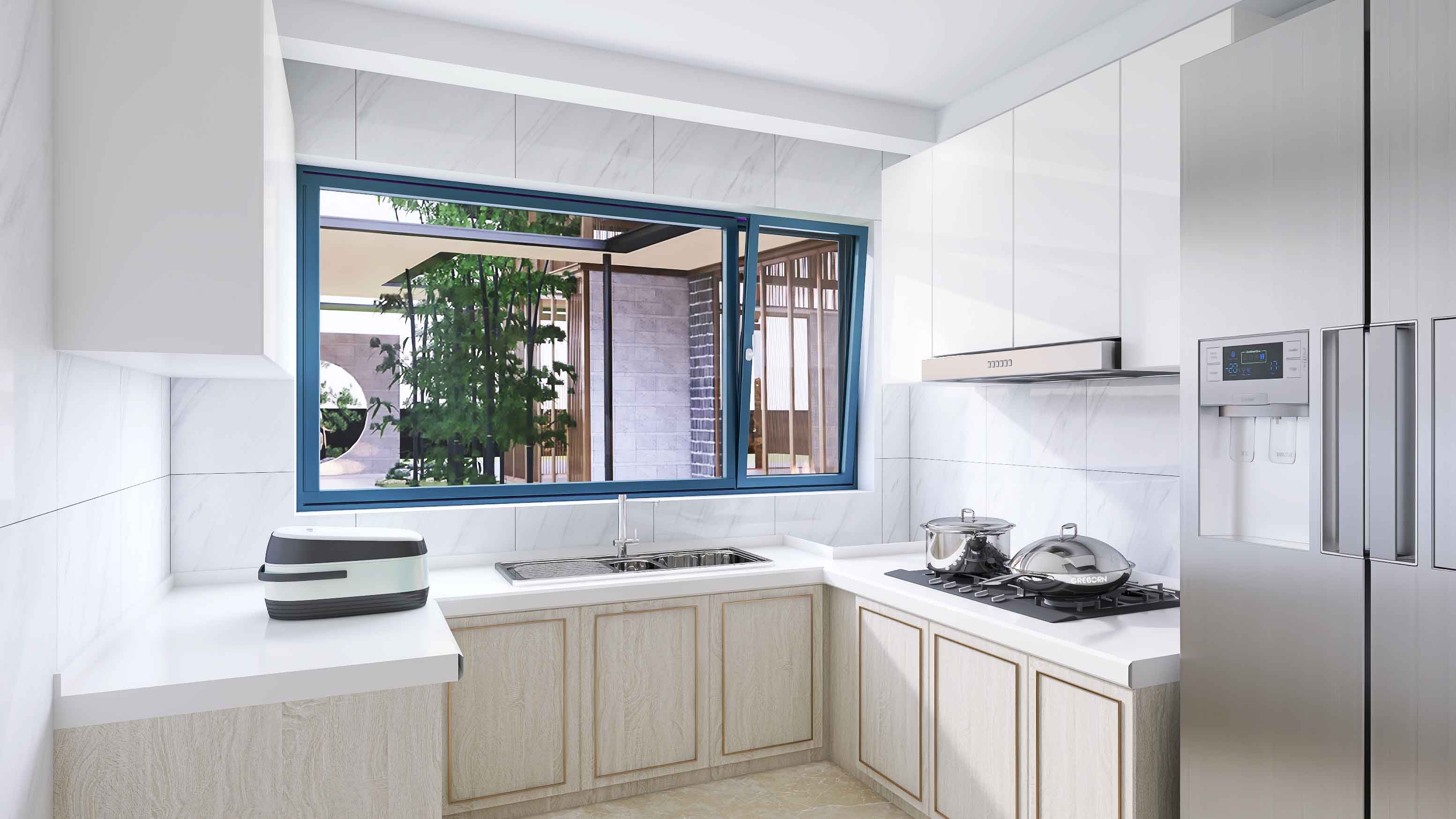 tilt and slide aluminum windows