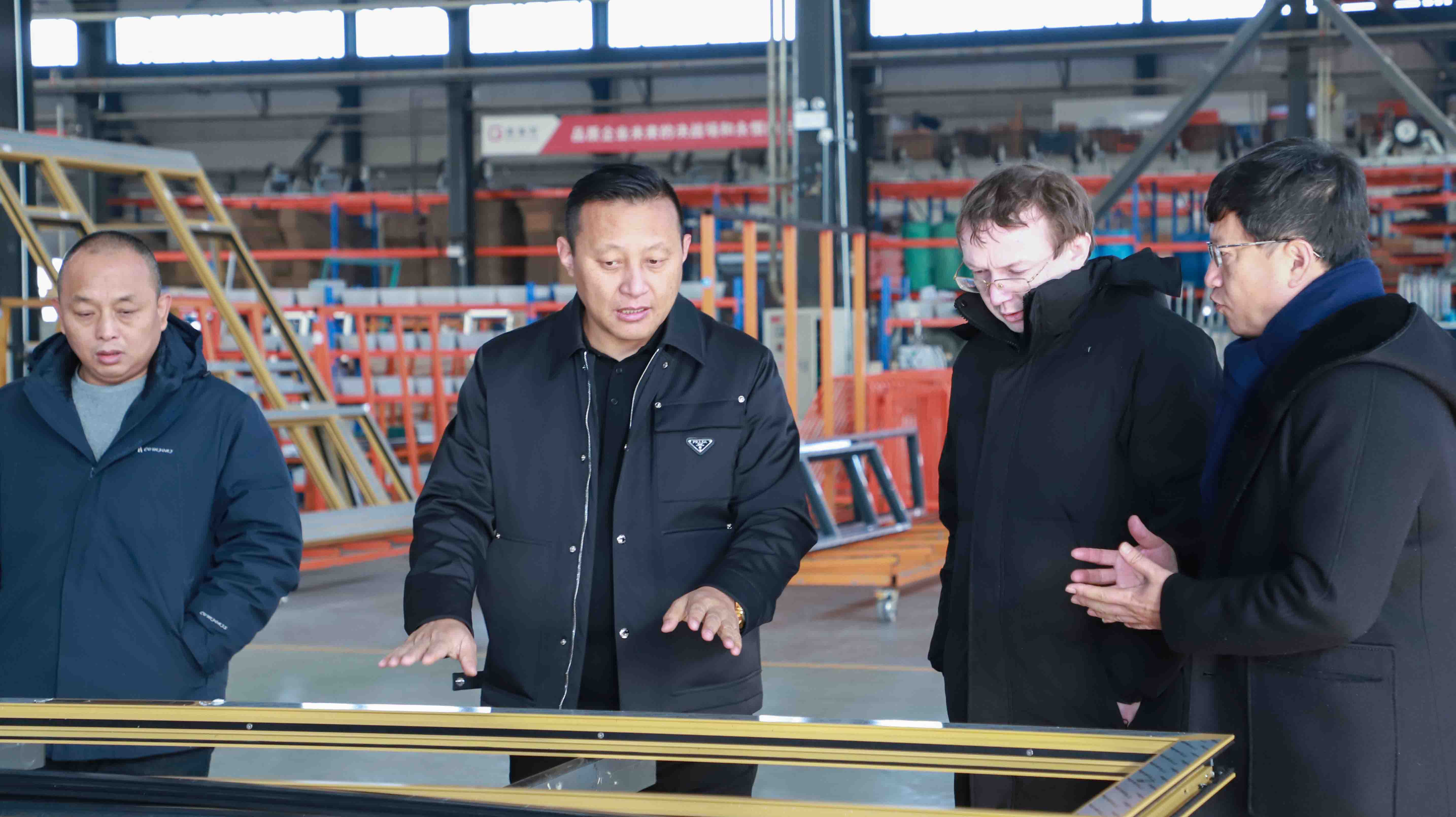 aluminum bi-folding door