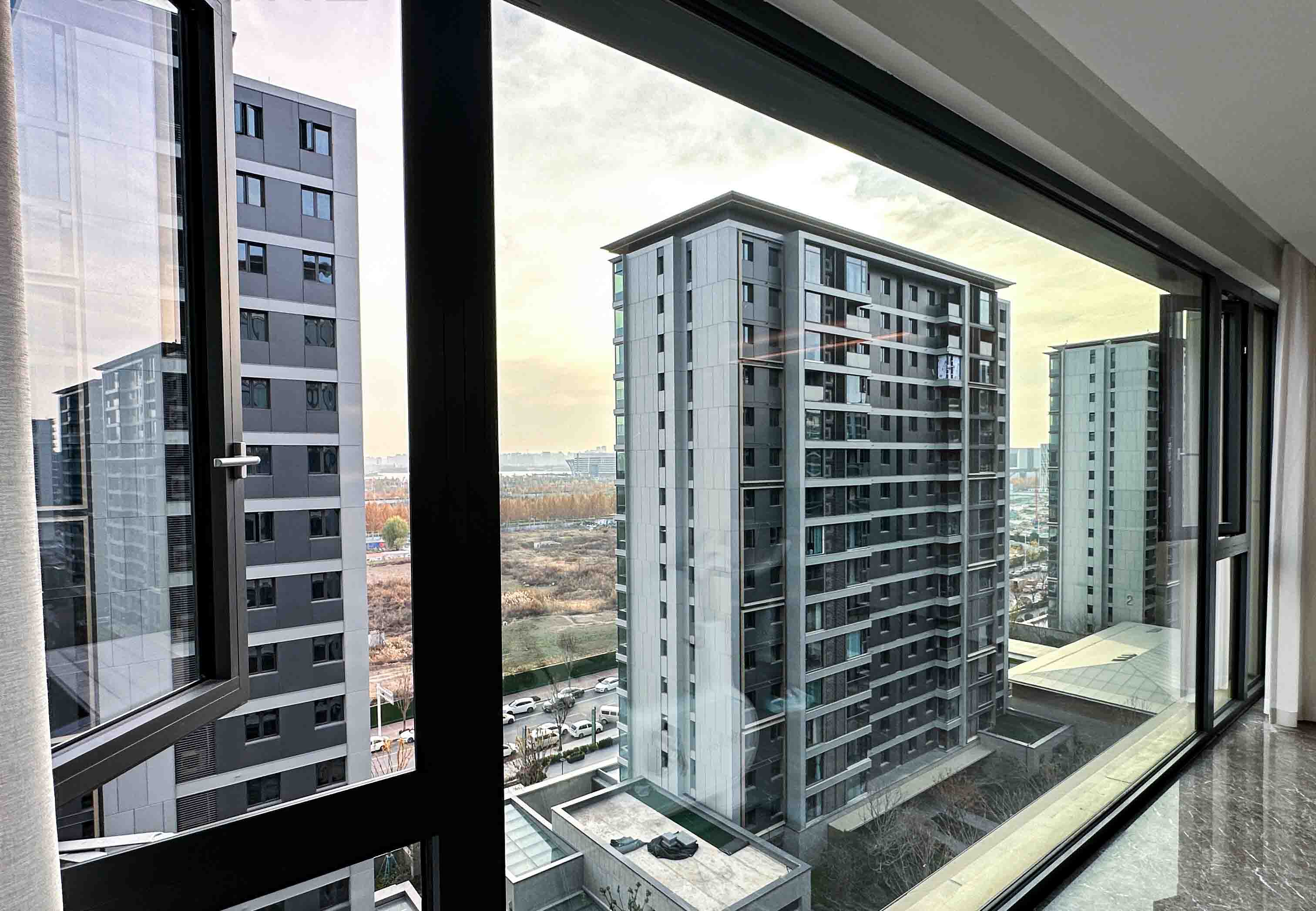 outward opening aluminum casement windows