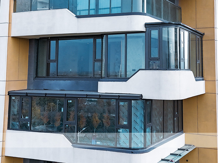 Greborn Outward Opening Aluminum Casement Windows Installation Project Successfully Completed!