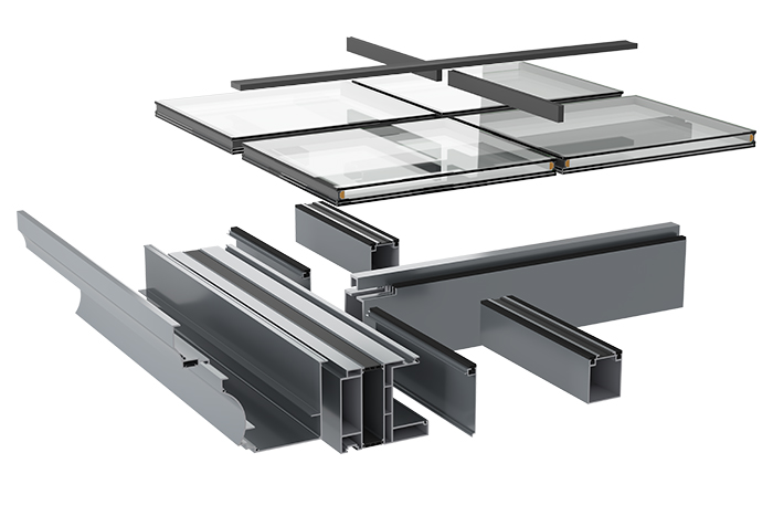 outward opening aluminum window