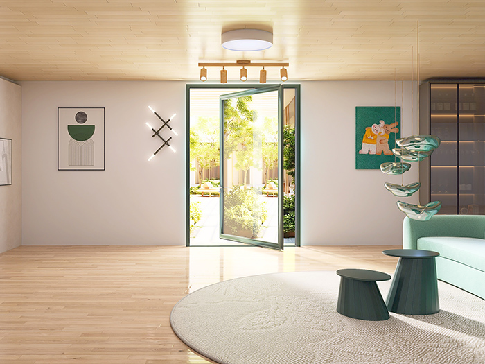 Greborn Offset Pivot Door: Embracing a Uniquely Elegant Temperament