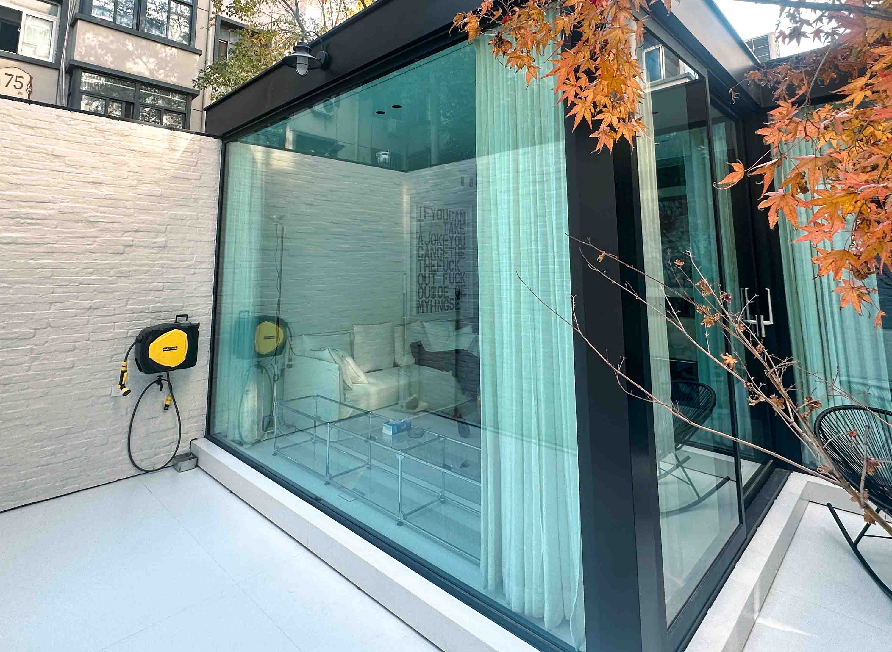 broken bridge thermal insulation swing door