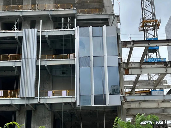 Glass Curtain Wall Installation Project Successfully Completed