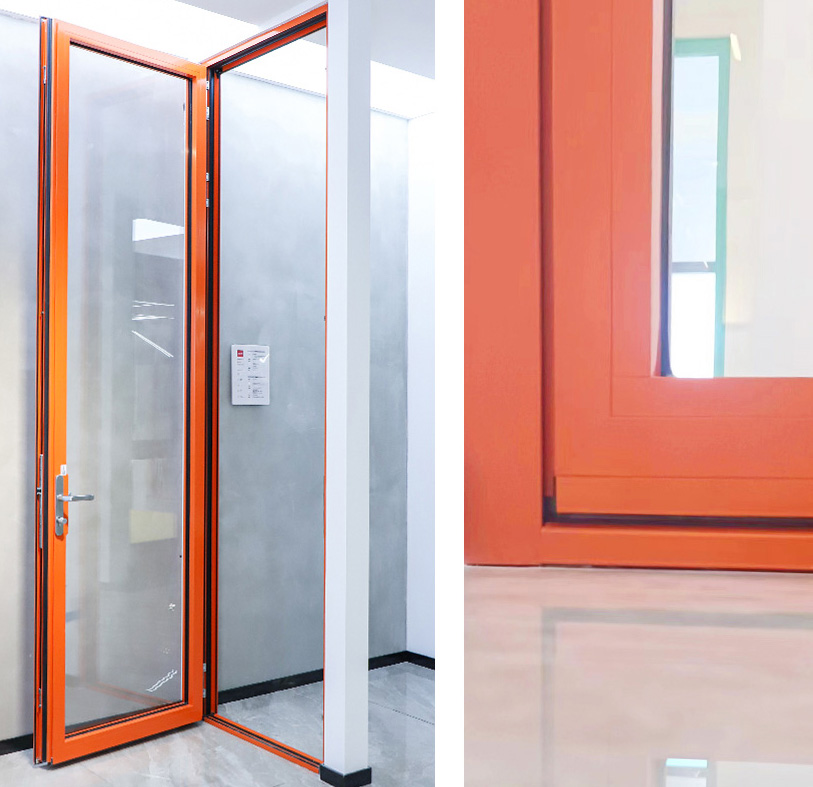 Slim Frame Outward Opening Door