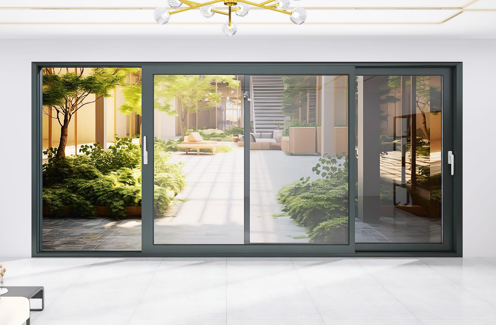 Aluminum Frame Sliding Door