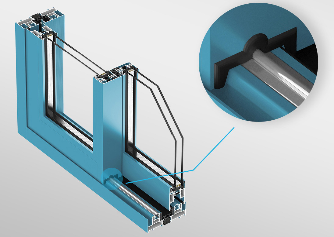 Aluminum Frame Sliding Door