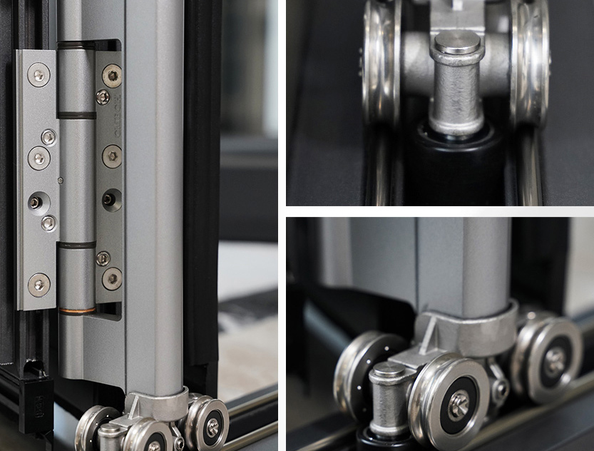 Aluminum Bi-folding Door