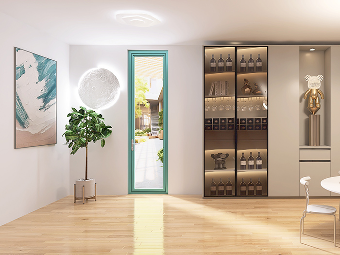 Slim Frame Outward Opening Door: Transcend Limits, Refresh the Perspective