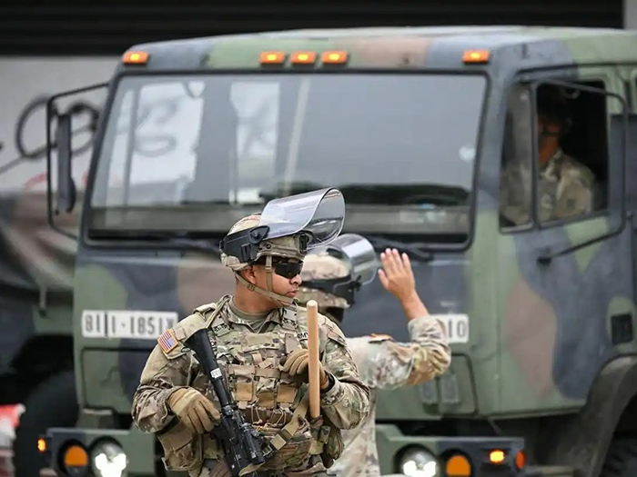 U.S. Military Personnel in Los Angeles Outpace Those in Iraq and Syria