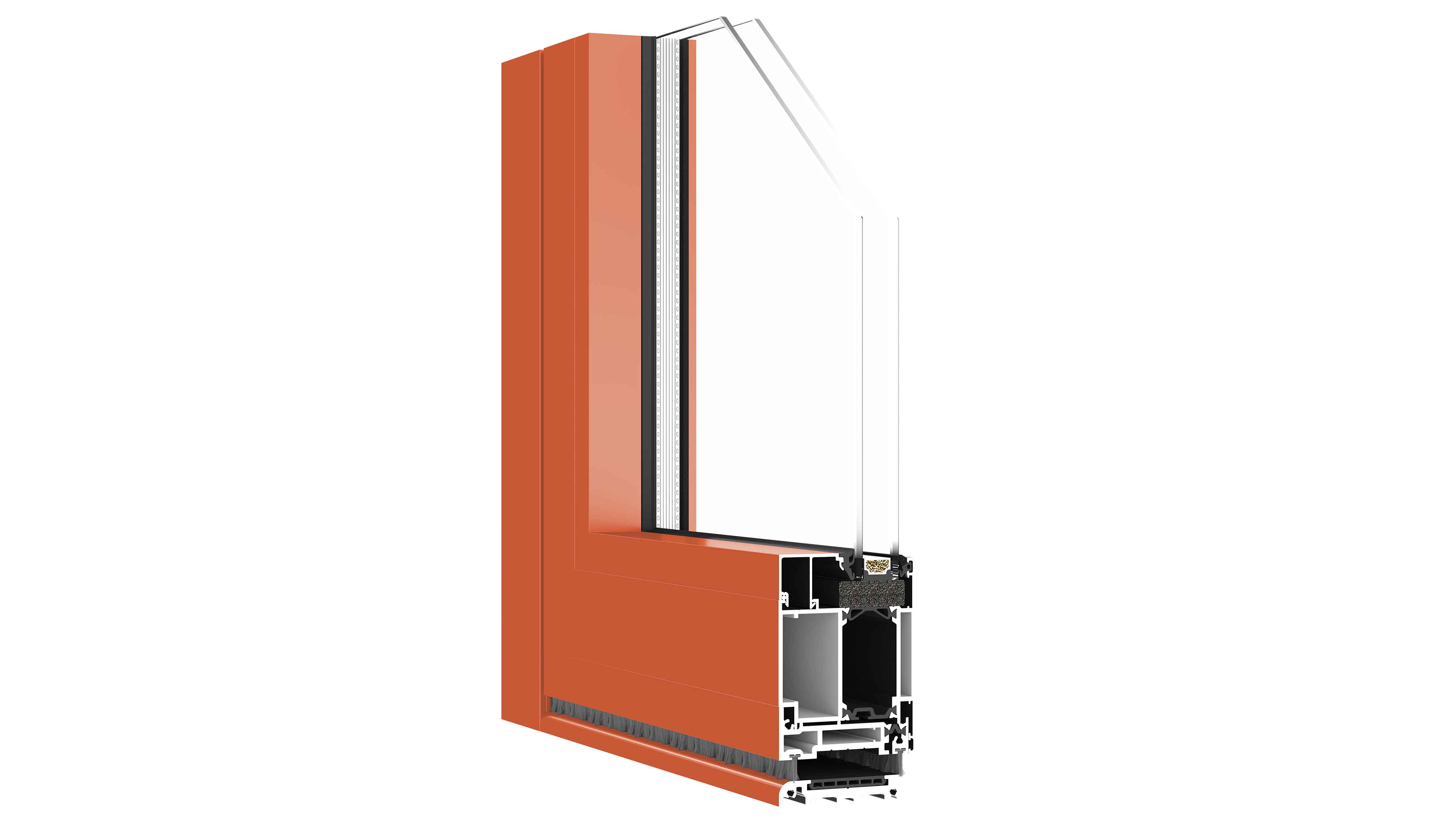 offset pivot door